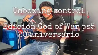 Control ps5 edici&oacute;n especial god of war 20 aniversario (Umboxing)