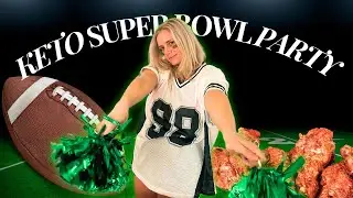 WILDEST SUPER BOWL PARTY LIVE! Ultimate Keto Game Day Bash #cooking #keto #superbowl
