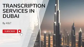 Transcription Services in Dubai