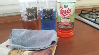 Pulizie del dopo feste in cucina