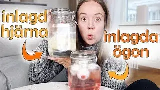 Läskiga halloweenpyssel