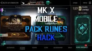 Mortal Kombat X (Android) Pack Runes Hack with Game Guardian 2019