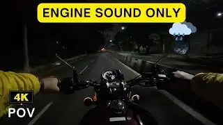 Rainy Night Ride | Honda H'ness CB350 | Bangalore