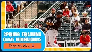 HIGHLIGHTS: White Sox take on Angels in their second Spring Training game (2.26.23)