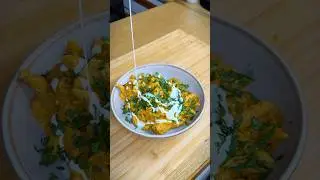 Butter chicken pasta 🇮🇳🇮🇹| Easy lunch dinner recipes #asmr #oddlysatisfying
