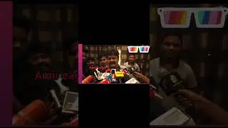 Leo audio launch in chandrayan Mansoor Ali Khan mass reply during reporter question #leoaudiolaunch