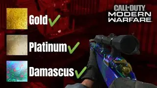 Kar98k Damascus Camo Guide | Damascus Camo Guide Modern Warfare
