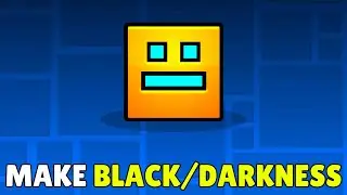 How To Make Black / Darkness / Night + Moon Background In Geometry Dash (2025) &ndash; Full Guide