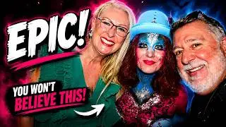 I went behind-the-scenes with 9 body painters as they painted over 20 nude models!