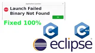 Как исправить ошибку &laquo;Ошибка запуска. Двоичный файл не найден&raquo; в Eclipse IDE