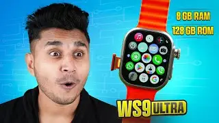 Ws9 Ultra 4G Android Smartwatch⚡️|| With 8GB Ram and 128GB Storage🔥|| Most Powerful Android Watch✅