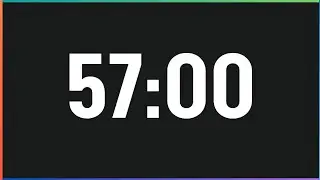57 Minute Timer 