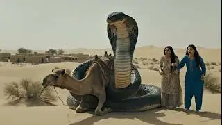 Prehistoric Humans vs Titanoboa &ndash; The Deadliest Battle in Ancient History  AI Video