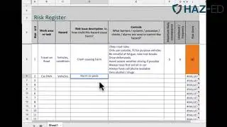 13  Your  own risk register