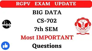 Big Data Important Topics For Engineering Exams | Exam Hacker