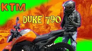 KTM  Duke 790 super potente y ligera