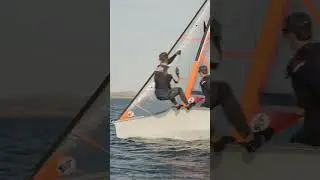 29er Sailing in Weymouth, UK  #shorts