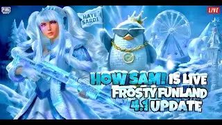 New Update Frosty Funland | TOP 1 DONE | PUBG MOBILE | HOW SAMI LIVE