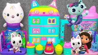 GABBY&rsquo;S DOLLHOUSE Collection Unboxing Review | Gabby's Dollhouse Celebration Dollhouse | ASMR #02