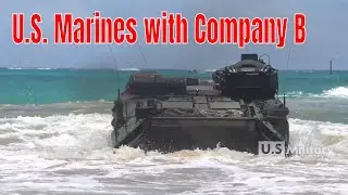 U.S. Marines with Company B, Camp Schwab, Okinawa, Japan