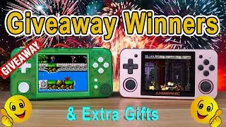 Giveaway Winners: RG350M & GKD 350H and two extras