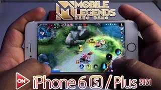 Mobile Legends: Bang Bang Gameplay on iPhone 6S / 6S Plus in 2021 | (ULTRA SETTING!?) HandCam [4K]