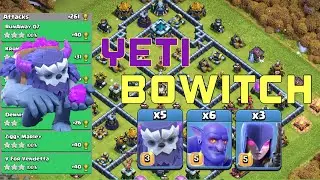 Legend League Hits! Best Th13 Yeti (Bowitch) Bowler Witch Strategy! Clash of Clans