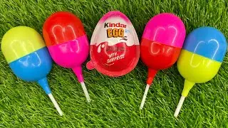🍭Learn Colors with Lollipops and Sweets | Bright ASMR Yummy Rainbow Lollipops ASMR|Part|07