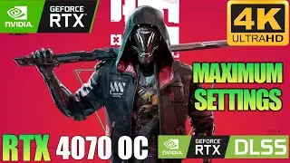 Ghostrunner  | RTX 4070 | i7-12700K | 4K Ultra Settings l DLSS Quality
