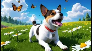 This Little Dog Lives Alone | Fun Dog Song for Kids | Animal Adventure Rhyme