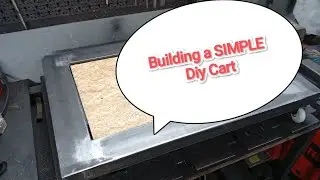 Building a simple DIY cart for tools to move easily around