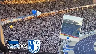 Sechs Spiele Ungeschlagen💙🤍 || Hertha BSC vs 1.FC Magdeburg Stadion Vlog