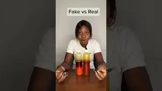 Fake foods in Nigeria (palmoil test)