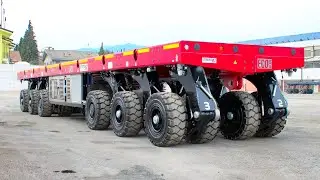 Cometto - Eco1000 6/4 self-propelled modular vehicle with pendulum axles & electronic steering