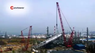 Manitowoc Crawler Lift Time Lapse