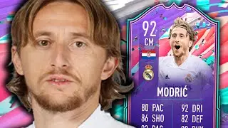 HE'S BACK! ⚽ 92 FUT BIRTHDAY MODRIC PLAYER REVIEW - FIFA 21 ULTIMATE TEAM
