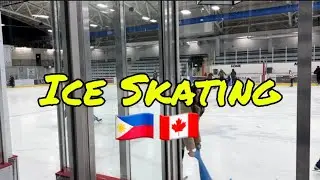 Ice skating | Buhay Canada | Pinoy Abroad | Winter | Pinoy OFW