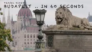 Travel Diary: Budapest (Hungary) .. in 60 seconds 🇭🇺