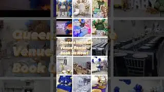 AJs Event Parlour Affordable Chic Elegant Space Rental Venue For Rent at Queens New York