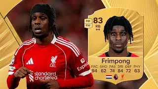 EL MEJOR LATERAL QUE PUEDES TENER??? REVIEW JEREMIE FRIMPONG 83 EA FC 26 UT EN ESPAÑOL