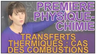 Transferts thermiques : cas des combustions - Physique-Chimie - 1ère S - Les Bons Profs