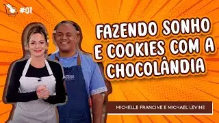 Aprenda a fazer sonho e cookies com o Receita Certa Chocolândia!