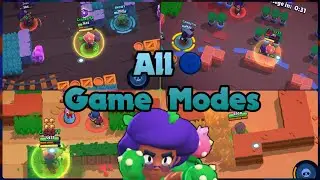 ROSA in All Game MODES + Reaching 9000 Trophies - Brawl Stars