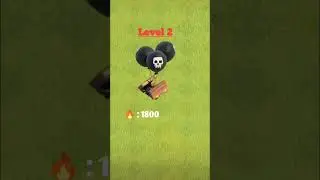 Max Grand Warden vs Seeking Air Mine Animations+damage #coc #clashofclans