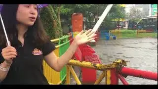 Ferris Wheel in Batu City, Indonesia