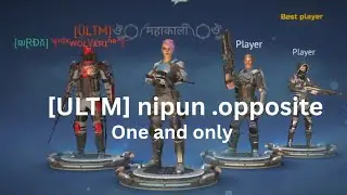 Infinity ops| play with ULTM mahakali | RDX Wolverine | Eclipse :-ULTM nipun