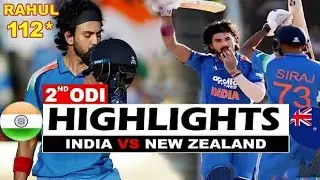 IND vs NZ 2nd Odi Full Highlights 2026 | இந்தியா படுதோல்வி 🇮🇳 KL Rahul Century வீண் 💔