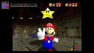 Submarine Jumps for Red Coins - Super Mario 64 RetroAchievements