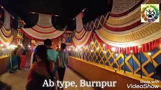 Ab type Durga puja, Tribeni more, Burnpur, 2021.
