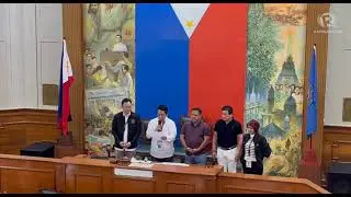 Manila 2nd District Representative Rolando Valeriano, a known Duterte critic, proclaimed as winner